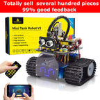 Kit Roboter-Panzer Connected V3.0 – Programmierbare STEM-Robotik, kompatibel mit Arduino