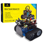 Kit Roboter-Panzer Connected V3.0 – Programmierbare STEM-Robotik, kompatibel mit Arduino