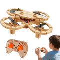 Drone Quadricoptère en Bois DIY – Mon Premier Modèle d'Ingénierie - Avec Télécommande à monter soi même