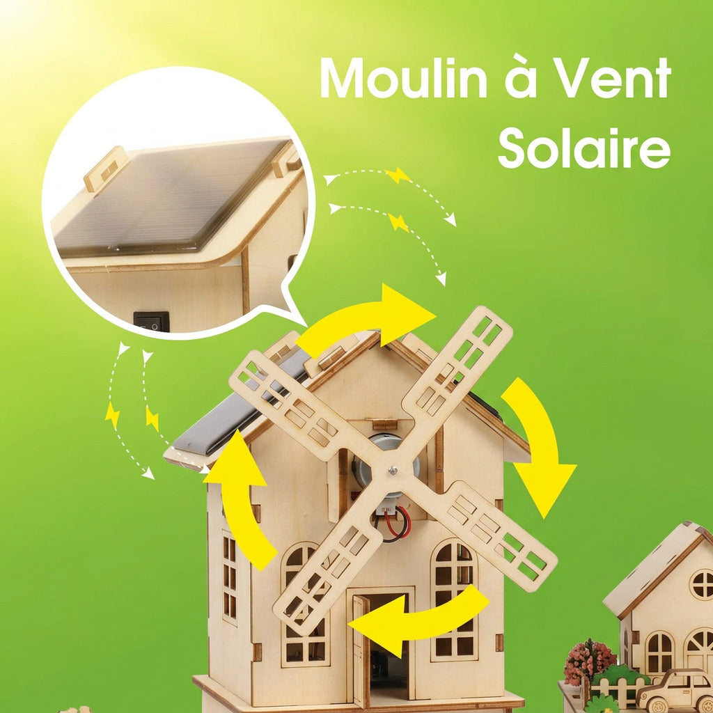 Ferme Connectée : Maison en bois avec ESP32 & Wi-Fi – Système Easy-Plug