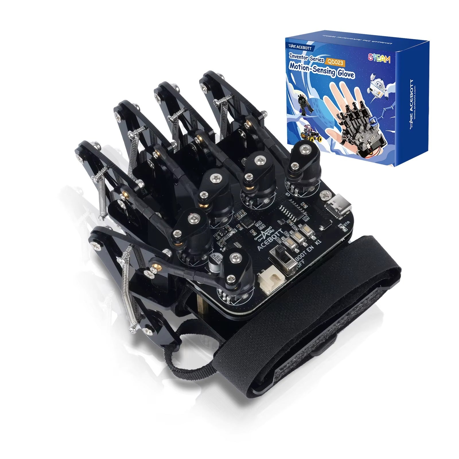Gant de Contrôle de Mouvement Intelligent : ESP32 Pilotage Robotique Précis