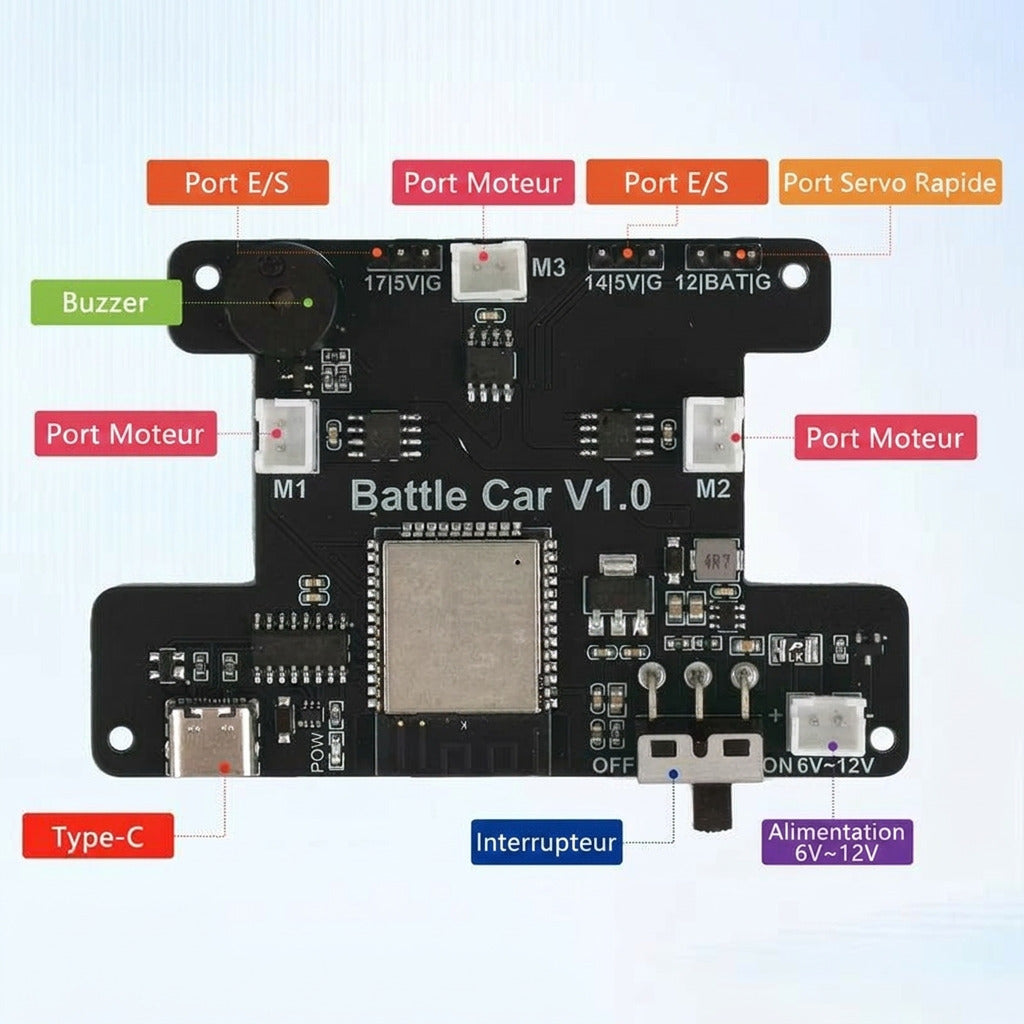 Pack Duo : Robots de Combat Programmables (Python & ESP32)