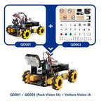 Voiture intélligente Robot avec Caméra (Carte ESP32)