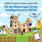 Ferme Connectée : Maison en bois avec ESP32 & Wi-Fi – Système Easy-Plug