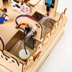 Ferme Connectée : Maison en bois avec ESP32 & Wi-Fi – Système Easy-Plug